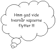 Skyformet billedforklaring: Hmm gad vide hvornr vapserne flytter !!!
